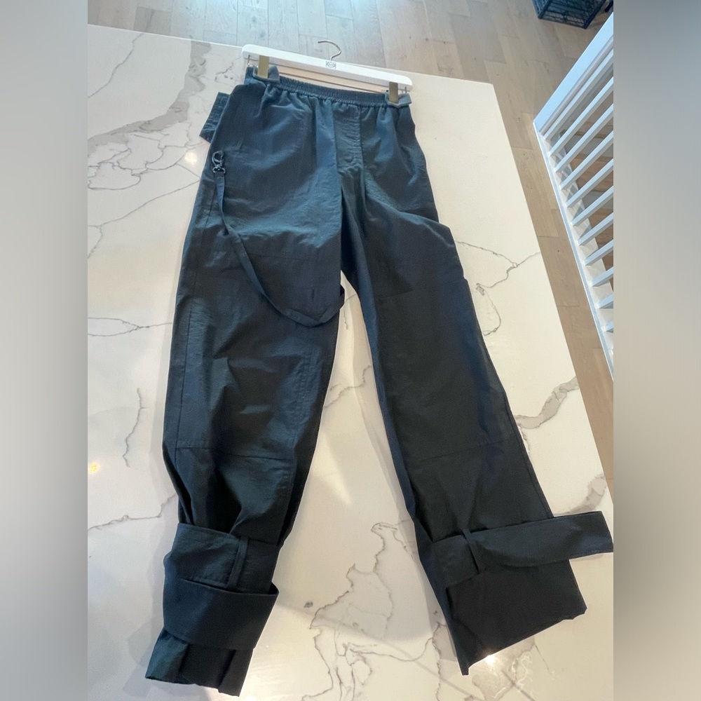 Loewe black tapered cargo pants. Brand new with tags.